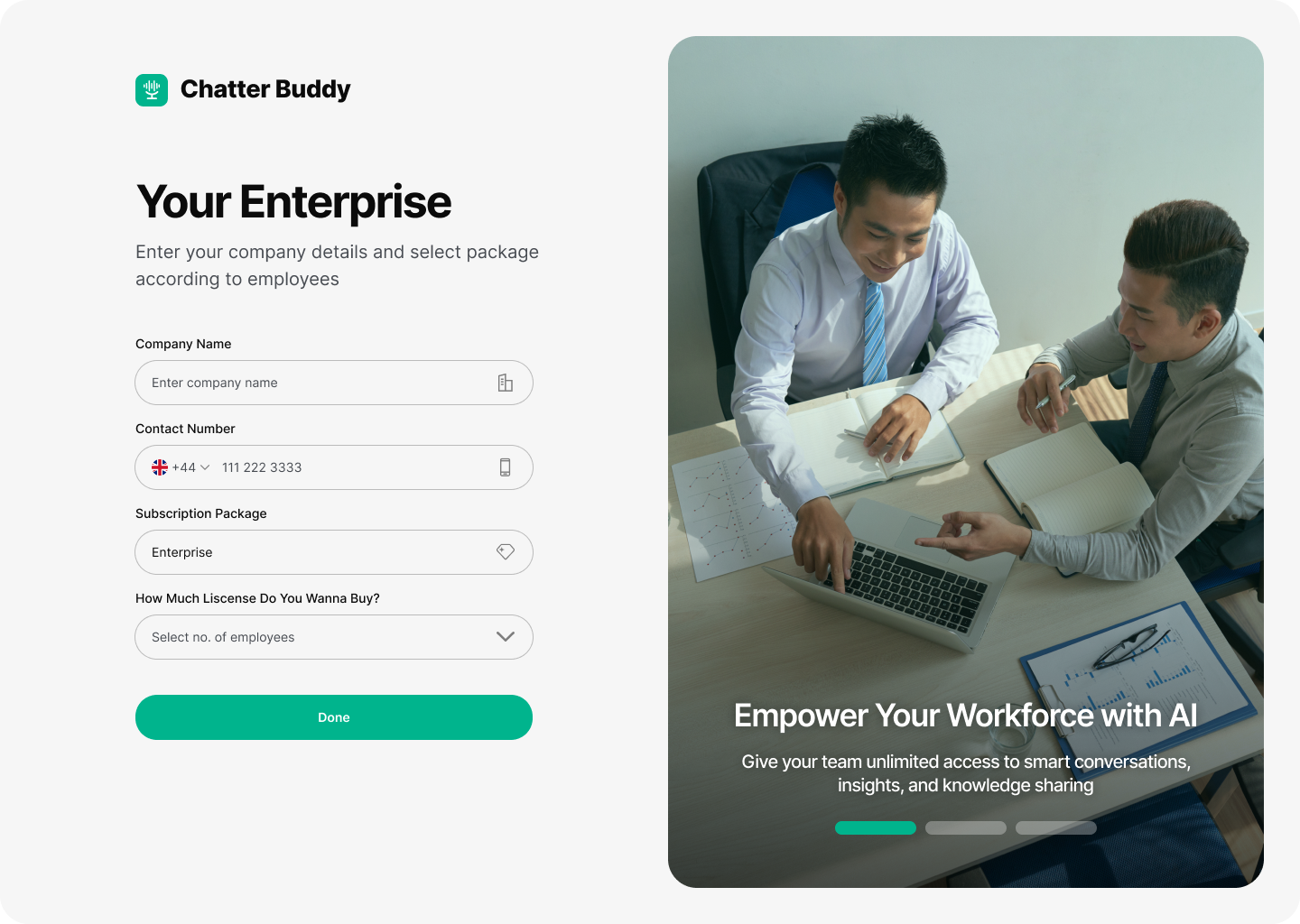 Chatter Buddy Our pricing plans.