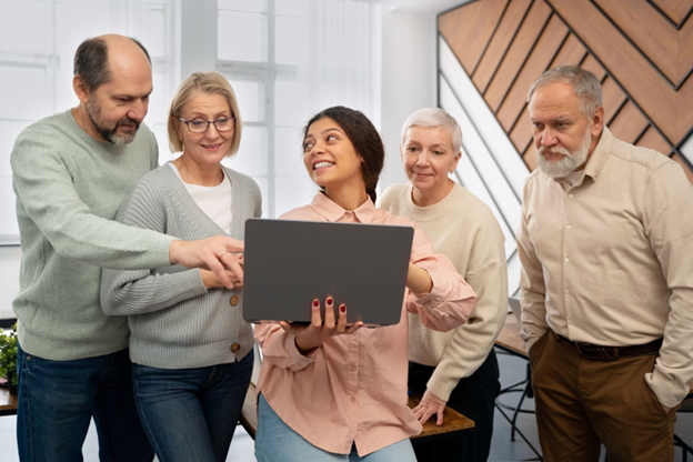 AI companion connects seniors with their families