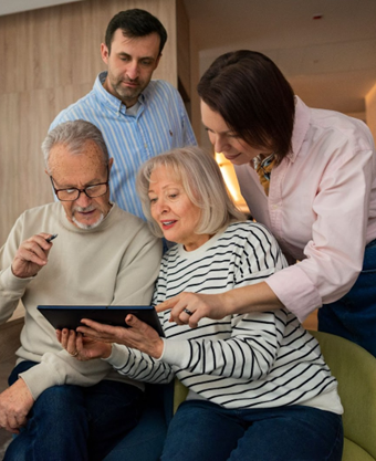 AI companion boosts family interaction for seniors